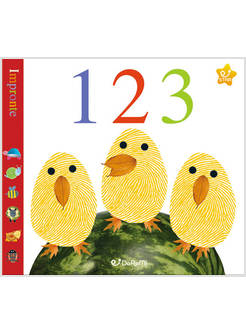 1 2 3. IMPRONTE. IMPARA I NUMERI