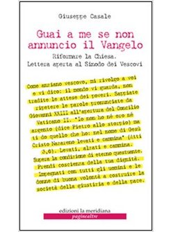 GUAI A ME SE NON ANNUNCIO IL VANGELO