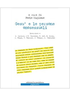 GESU' E LE PERSONE OMOSESSUALI