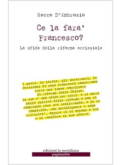 CE LA FARA' FRANCESCO? LA SFIDA DELLA RIFORMA ECCLESIALE