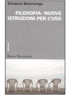 FILOSOFIA NUOVE ISTRUZIONI PER L'USO