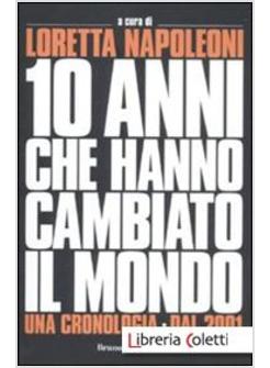 I 10 ANNI CHE HANNO CAMBIATO IL MONDO 