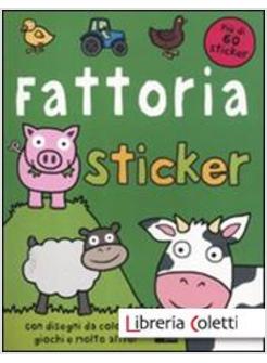 LA FATTORIA STICKER CON ADESIVI