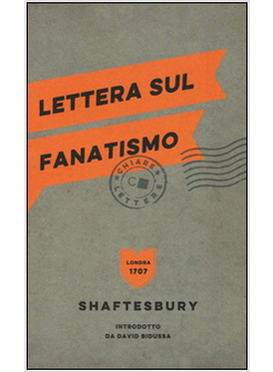 LETTERA SUL FANATISMO