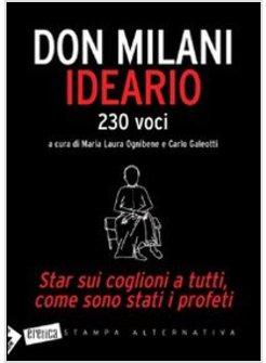 IDEARIO. STAR SUI COGLIONI A TUTTI, COME SONO STATI I PROFETI