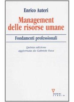 MANAGEMENT DELLE RISORSE UMANE