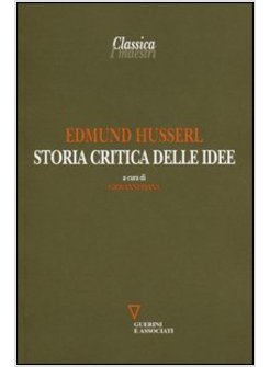 STORIA CRITICA DELLE IDEE