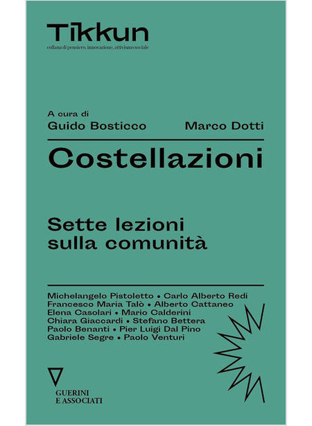 COSTELLAZIONI SETTE LEZIONI SULLA COMUNITA'