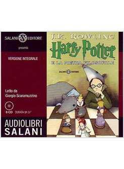 HARRY POTTER E LA PIETRA FILOSOFALE AUDIOLIBRO