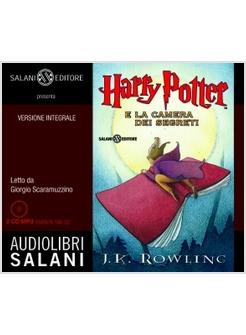 HARRY POTTER E LA CAMERA DEI SEGRETI AUDIOLIBRO 2 CD AUDIO FORMATO MP3