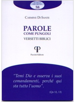 PAROLE COME PUNGOLI. VERSETTI BIBLICI