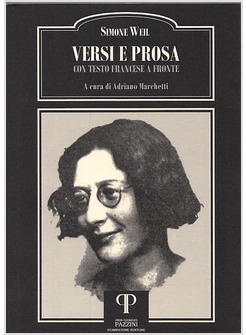 VERSI E PROSA CON TESTO FRANCESE A FRONTE