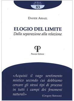 ELOGIO DEL LIMITE DALLA SEPARAZIONE ALLA RELAZIONE
