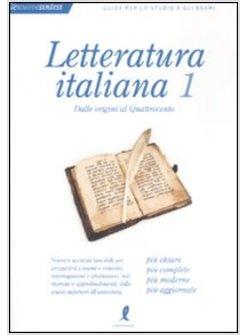LETTERATURA ITALIANA