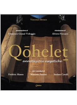QOHELET ANNOTAZIONI ESEGETICHE