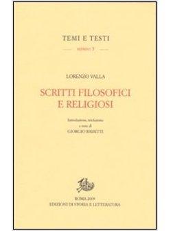 SCRITTI FILOSOFICI E RELIGIOSI