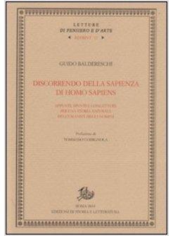 DISCORRENDO DELLA SAPIENZA DI HOMO SAPIENS APPUNTI SPUNTI E CONGETTURE PER UNA