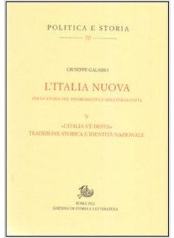 ITALIA NUOVA PER LA STORIA DEL RISORGIMENTO E DELL'ITALIA UNITA (L'). VOL. 5: