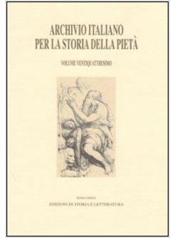 ARCHIVIO ITALIANO STORIA DELLA PIETA'  24