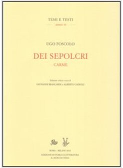 DEI SEPOLCRI. CARME