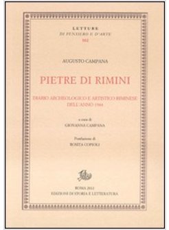 PIETRE DI RIMINI. DIARIO ARCHEOLOGICO E ARTISTICO RIMINESE DELL'ANNO 1944
