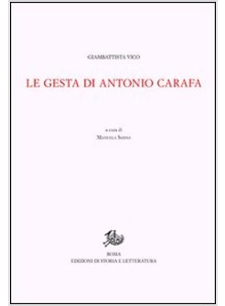 OPERE DI GIAMBATTISTA VICO