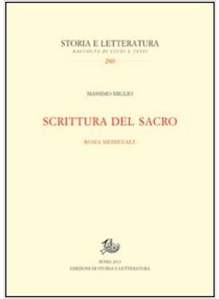 STRUTTURA DEL SACRO ROMA MEDIEVALE