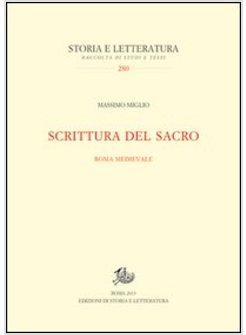 STRUTTURA DEL SACRO ROMA MEDIEVALE