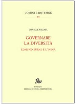GOVERNARE LA DIVERSITA. EDMUND BURKE E L'INDIA