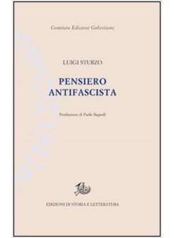 PENSIERO ANTIFASCISTA