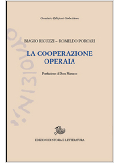 COOPERAZIONE OPERAIA (LA)