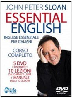 INGLESE ESSENZIALE PER ITALIANI. 5 DVD-ROM. COFANETTO