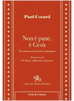NON E' PANE, E' GESU'. IL CORRETTO MODO DI FARE LA COMUNIONE