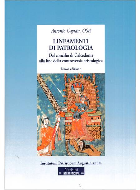 LINEAMENTI DI PATROLOGIA