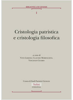 CRISTOLOGIA PATRISTICA E CRISTOLOGIA FILOSOFICA