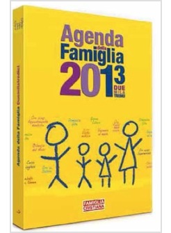 AGENDA DELLA FAMIGLIA 2013