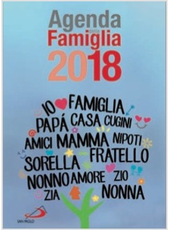 AGENDA DELLA FAMIGLIA 2018