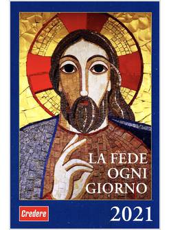 LA FEDE OGNI GIORNO 2021 CALENDARIO A STRAPPO 