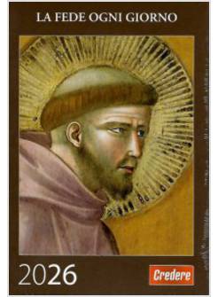 LA FEDE OGNI GIORNO CALENDARIO A STRAPPO 2026