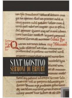 SERMONI DI ERFURT. TESTO LATINO A FRONTE
