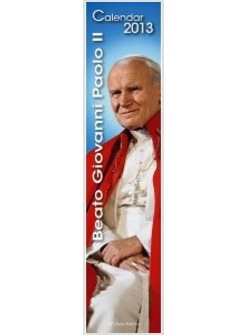CALENDARIO 11 X 49 BEATO GIOVANNI PAOLO II 2013