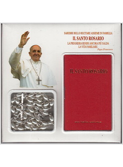 LIBRETTO IL SANTO ROSARIO CON PAPA FRANCESCO - INCLUDE ROSARIO CHICCO DI RISO