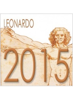 CALENDARIO CM 8 X 8 2015 LEONARDO UOMO VITRUVIANO