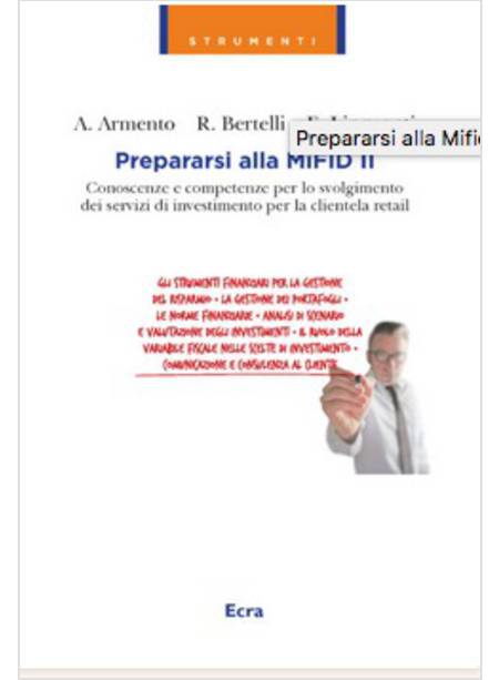 PREPARARSI ALLA MIFID 2