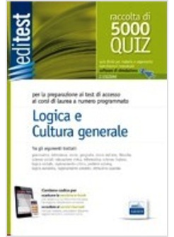 EDITEST 5000 QUIZ DI LOGICA E CULTURA GENERALE. CON CORSO DI PREPARAZIONE AI TES