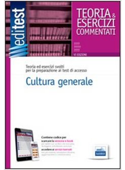 EDITEST 5. TEORIA ED ESERCIZI DI CULTURA GENERALE. PER LA PREPARAZIONE