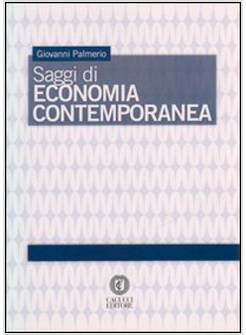 SAGGI DI ECONOMIA CONTEMPORANEA