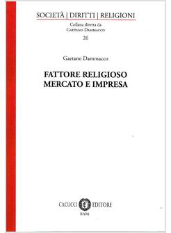 FATTORE RELIGIOSO, MERCATO E IMPRESA