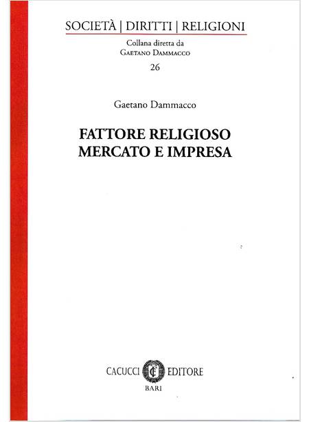 FATTORE RELIGIOSO, MERCATO E IMPRESA