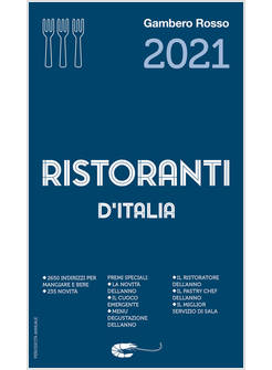 RISTORANTI D'ITALIA DEL GAMBERO ROSSO 2021